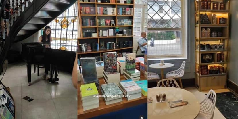Livraria Cultura da Avenida Angélica (Foto Reprodução/Montagem/Tv Foco/Instagram) Livraria Cultura da Avenida Angélica (Foto Reprodução/Montagem/Tv Foco/Instagram)
