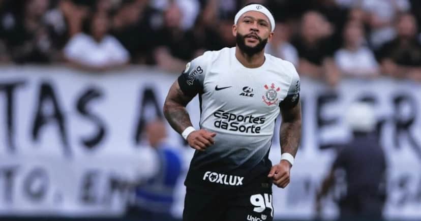 Depay no Corinthians - (Foto: Internet) Depay no Corinthians - (Foto: Internet)