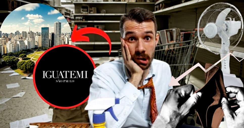 Fim de nº1 do Shopping Iguatemi e falência de gigante do eletro: Adeus de 2 gigantes devastam SP
