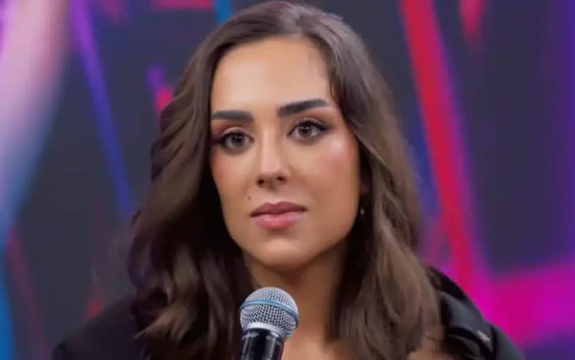 Lara Silva, a filha mais velha de Faustão, no Domingão com Huck (Foto: Reprodução/ Internet) Lara Silva, a filha mais velha de Faustão, no Domingão com Huck (Foto: Reprodução/ Internet)