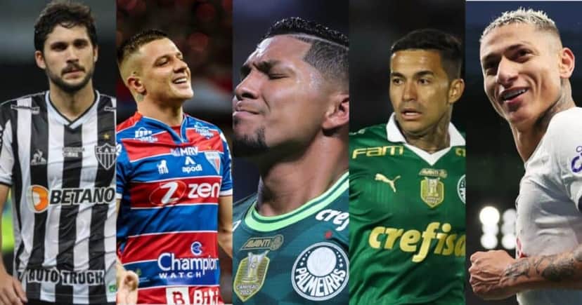 Possíveis reforços do Fluminense 2025 - Foto: Montagem Possíveis reforços do Fluminense 2025 - Foto: Montagem