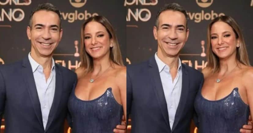 Tralli e Ticiane Pinheiro - Foto: Globo Tralli e Ticiane Pinheiro - Foto: Globo