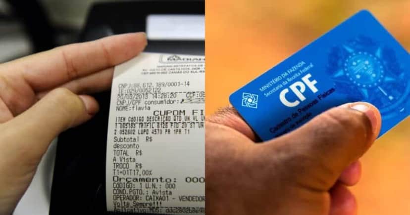 CPF na nota e benefícios - Foto Reprodução Internet CPF na nota e benefícios - Foto Reprodução Internet