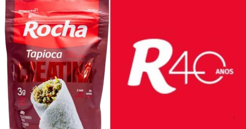 Tapioca com Creatina da marca Rocha (Foto Reprodução/Montagem/Internet) Tapioca com Creatina da marca Rocha (Foto Reprodução/Montagem/Internet)