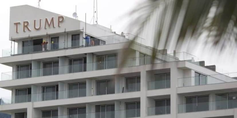 Até 2026 o LSH Hotel levava o nome Trump (Foto Reprodução/El País) Até 2026 o LSH Hotel levava o nome Trump (Foto Reprodução/El País)