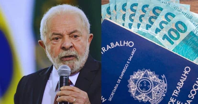 Lula e salário mínimo - Foto Reprodução Internet Lula e salário mínimo - Foto Reprodução Internet