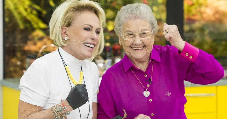 Ana Maria Braga e Palmirinha no Mais Você (Foto: TV Globo) Ana Maria Braga e Palmirinha no Mais Você (Foto: TV Globo)