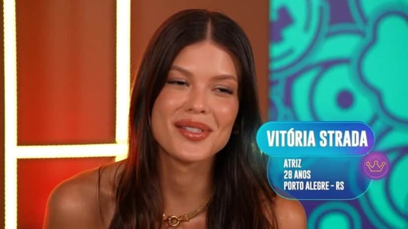 Atriz Vitória Strada assumida bissexual (Foto: Reprodução Globo) Atriz Vitória Strada assumida bissexual (Foto: Reprodução Globo)