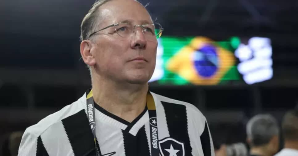 O famoso dono da SAF do Botafogo, John Textor (Foto: Wagner Meier/Getty Images) O famoso dono da SAF do Botafogo, John Textor (Foto: Wagner Meier/Getty Images)