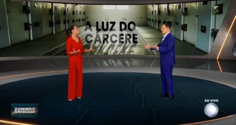 Apresentadora questiona o novo âncora da revista eletrônica sobre reportagem especial (Foto: Reprodução/ Record TV) Apresentadora questiona o novo âncora da revista eletrônica sobre reportagem especial (Foto: Reprodução/ Record TV)