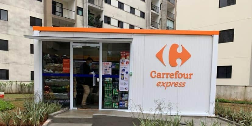 Lojas Carrefour dentro dos condomínios (Reprodução: Internet) Lojas Carrefour dentro dos condomínios (Reprodução: Internet)