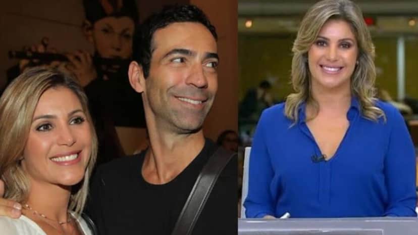Flávia Freire quando casada com o jornalista (Foto: Reprodução/ Instagram) Flávia Freire quando casada com o jornalista (Foto: Reprodução/ Instagram)