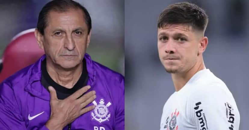 Corinthians: Ramón Díaz sofre com veredito de saída de Garro (Foto: Reprodução/Montagem TV Foco) Corinthians: Ramón Díaz sofre com veredito de saída de Garro (Foto: Reprodução/Montagem TV Foco)