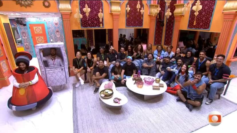 BBB25 definiu seu primeiro paredão da edição e com grande emoção (Foto: Fábio Rocha, Globo) BBB25 definiu seu primeiro paredão da edição e com grande emoção (Foto: Fábio Rocha, Globo)