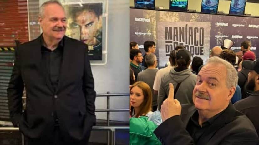 O Leão ressurgiu super bem em aparência, muito mais magro, divulgando filme e série documental do Maníaco do Parque (Fotos: Reprodução/ Instagram/ Montagem TV Foco) O Leão ressurgiu super bem em aparência, muito mais magro, divulgando filme e série documental do Maníaco do Parque (Fotos: Reprodução/ Instagram/ Montagem TV Foco)