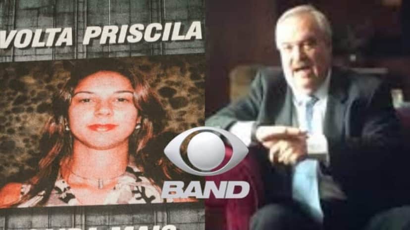 Documentário 'Volta Priscila', do Disney+ foi exibido na Band com participação do apresentador (Fotos: Reprodução/ Divulgação/ Disney/ Montagem TV Foco) Documentário 'Volta Priscila', do Disney+ foi exibido na Band com participação do apresentador (Fotos: Reprodução/ Divulgação/ Disney/ Montagem TV Foco)