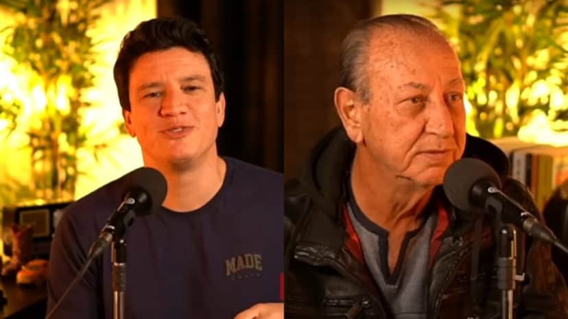 André Piunti recebeu César Augusto em seu canal (Fotos: Reprodução/ YouTube/ Montagem TV Foco) André Piunti recebeu César Augusto em seu canal (Fotos: Reprodução/ YouTube/ Montagem TV Foco)