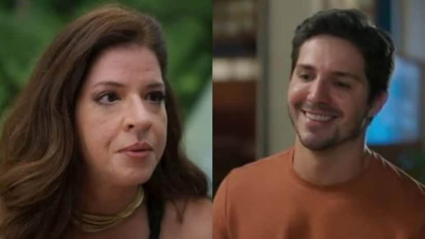 Fátima pede tempo a Gael (Fotos: Reprodução/ Globo/ Montagem TV Foco) Fátima pede tempo a Gael (Fotos: Reprodução/ Globo/ Montagem TV Foco)