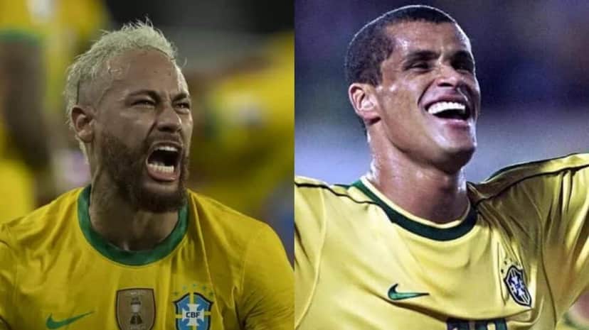 Neymar e Rivaldo (Fotos: Reprodução/ Internet) Neymar e Rivaldo (Fotos: Reprodução/ Internet)