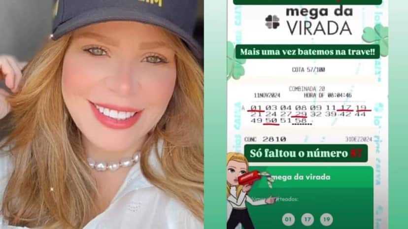 Paulinha Leite expõe dezenas apostadas no bolão da sua empresa e só não leva prêmio principal por 1 dezena (Fotos: Reprodução/ Instagram/ Montagem TV Foco) Paulinha Leite expõe dezenas apostadas no bolão da sua empresa e só não leva prêmio principal por 1 dezena (Fotos: Reprodução/ Instagram/ Montagem TV Foco)
