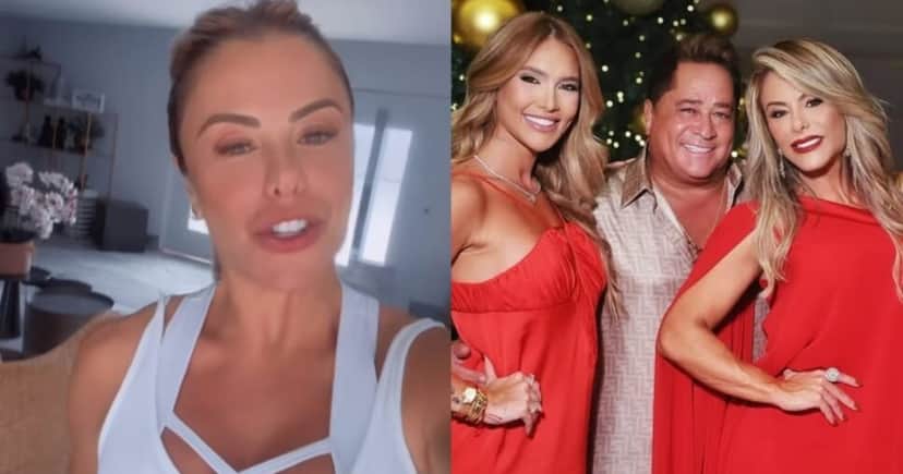 Poliana, esposa de Leonardo, faz desabafo sobre relação com Virginia (Fotos: Reprodução/ Instagram/ Montagem) Poliana, esposa de Leonardo, faz desabafo sobre relação com Virginia (Fotos: Reprodução/ Instagram/ Montagem)