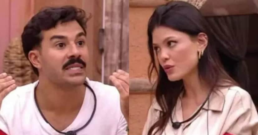 Vitória Strada e Matheus discutem no BBB25 (Foto: Reprodução/Montagem) Vitória Strada e Matheus discutem no BBB25 (Foto: Reprodução/Montagem)