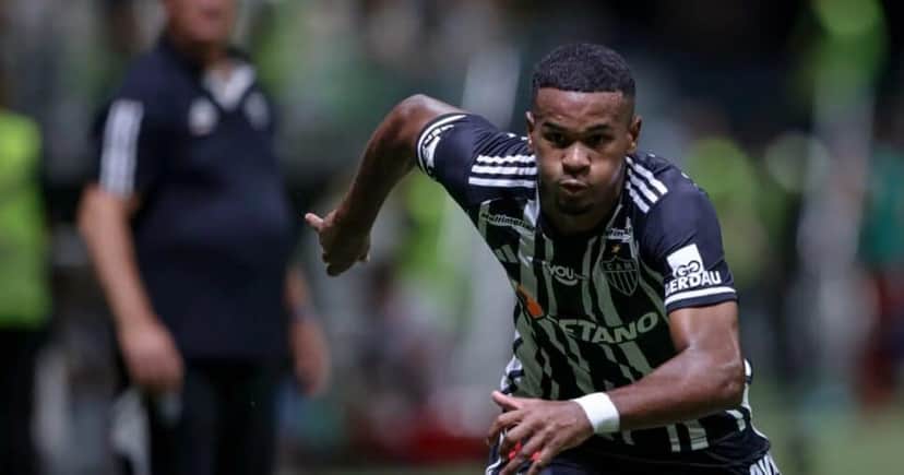 Alisson Santana no Atlético-MG (Foto: Divulgação) Alisson Santana no Atlético-MG (Foto: Divulgação)
