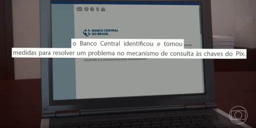 Anúncio do Banco Central (Foto: Reprodução / Globo) Anúncio do Banco Central (Foto: Reprodução / Globo)