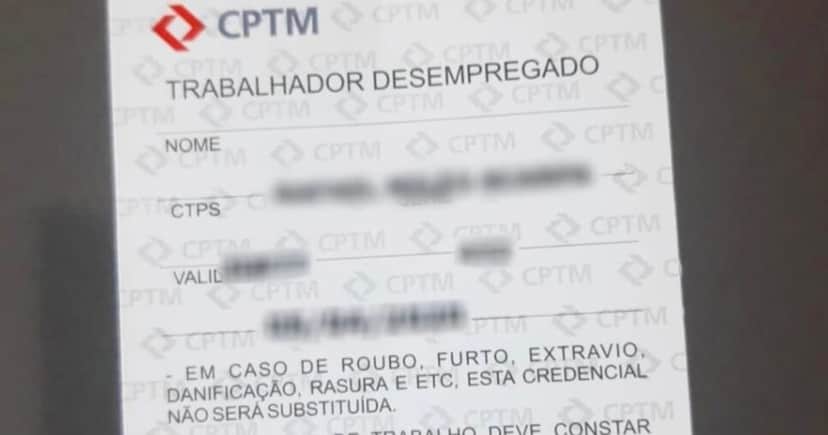 Credencial para Trabalhadores Desempregados (Foto: Reprodução/ Internet) Credencial para Trabalhadores Desempregados (Foto: Reprodução/ Internet)