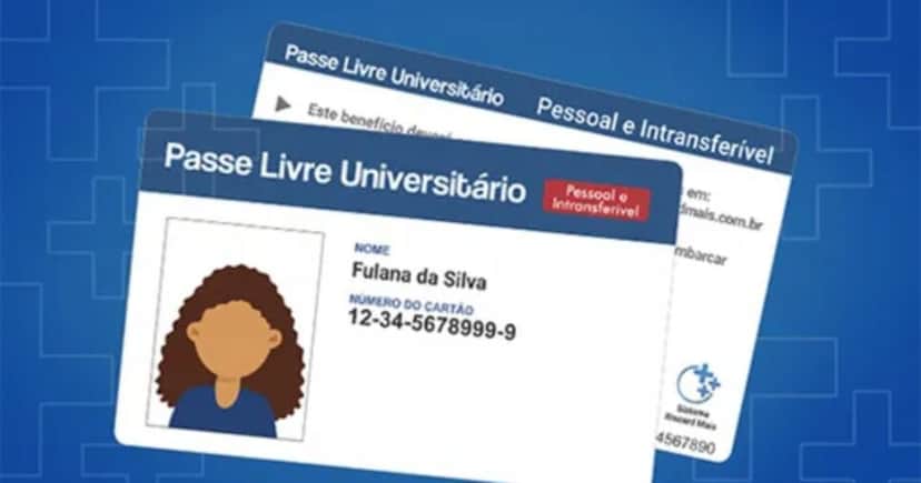 Passe Livre Universitário RioCard (Foto: Reprodução/ Internet) Passe Livre Universitário RioCard (Foto: Reprodução/ Internet)