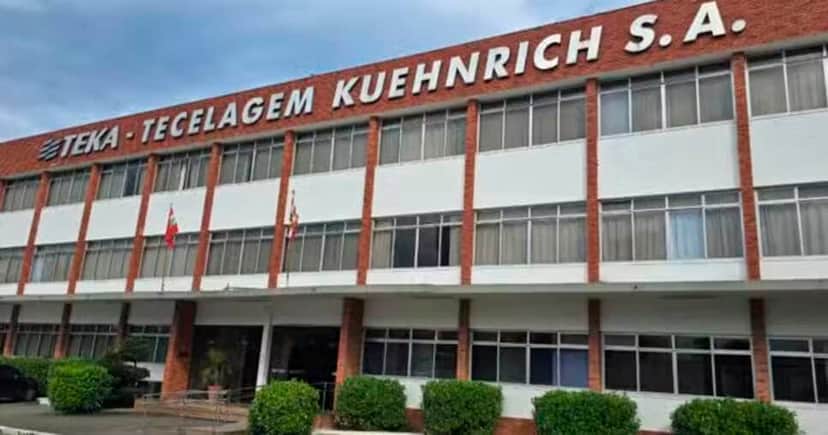 Falência da Teka Tecelagem Kuehnrich (Foto: Reprodução) Falência da Teka Tecelagem Kuehnrich (Foto: Reprodução)