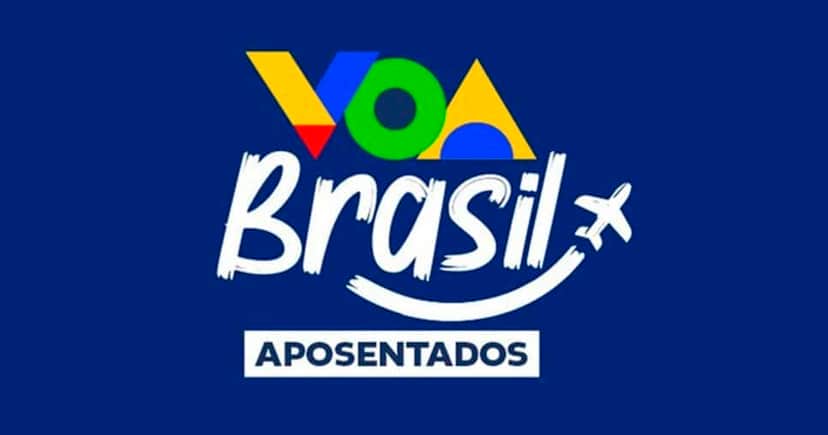 Voa Brasil para aposentados (Foto: Reprodução - Governo) Voa Brasil para aposentados (Foto: Reprodução - Governo)