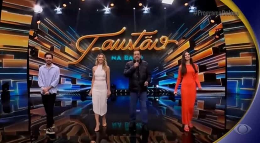 Elenco do extinto Faustão na Band (Foto: Reprodução/ Divulgação) Elenco do extinto Faustão na Band (Foto: Reprodução/ Divulgação)