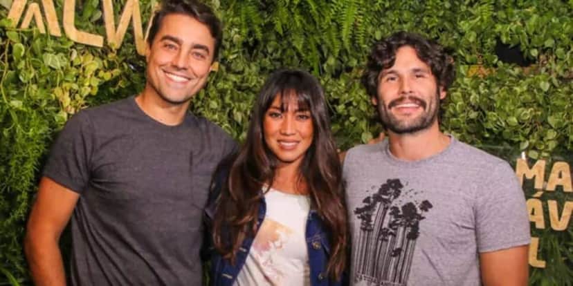 Danni Suzuki, Ricardo Pereira, Dudu Azevedo, Globo Danni Suzuki, Ricardo Pereira, Dudu Azevedo, Globo