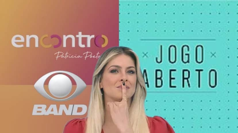 Renata Fan que se cuide, pois estrela do Encontro pode derrubar Jogo Aberto na Band (Fotos: Reprodução/ Internet Montagem) Renata Fan que se cuide, pois estrela do Encontro pode derrubar Jogo Aberto na Band (Fotos: Reprodução/ Internet Montagem)