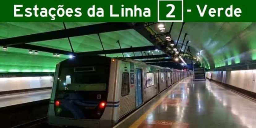 Linha 2-Verde é uma das principais de São Paulo (Reprodução: Youtube) Linha 2-Verde é uma das principais de São Paulo (Reprodução: Youtube)