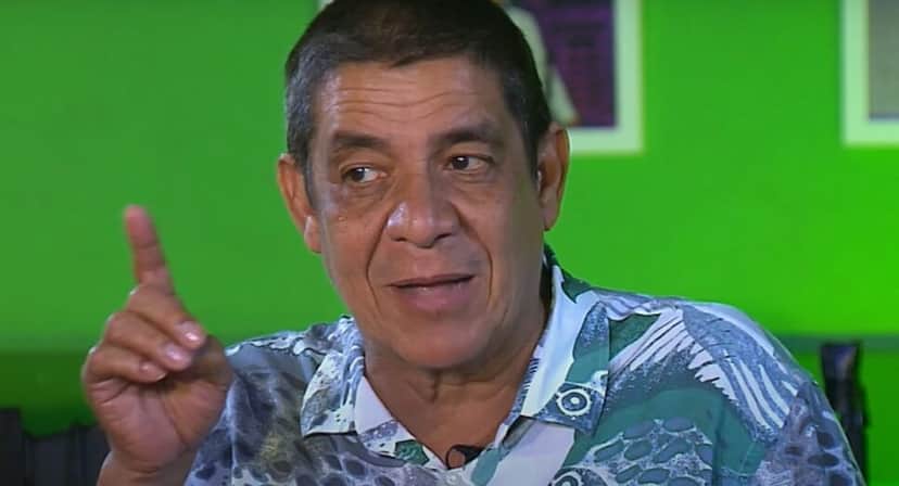 Zeca Pagodinho assume prática do Jogo do Bicho em programa de TV (Foto: Reprodução/ Band TV Rio/ YouTube) Zeca Pagodinho assume prática do Jogo do Bicho em programa de TV (Foto: Reprodução/ Band TV Rio/ YouTube)
