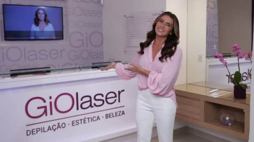 Atriz é fundadora e sócia da marca GiOlaser (Fotos: Reprodução/ Divulgação) Atriz é fundadora e sócia da marca GiOlaser (Fotos: Reprodução/ Divulgação)