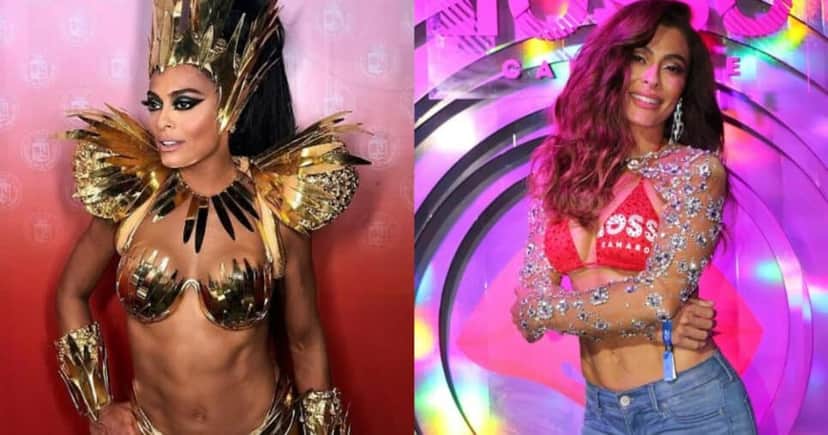 Atriz curtindo o Carnaval (Foto: Reprodução/Montagem TV Foco) Atriz curtindo o Carnaval (Foto: Reprodução/Montagem TV Foco)