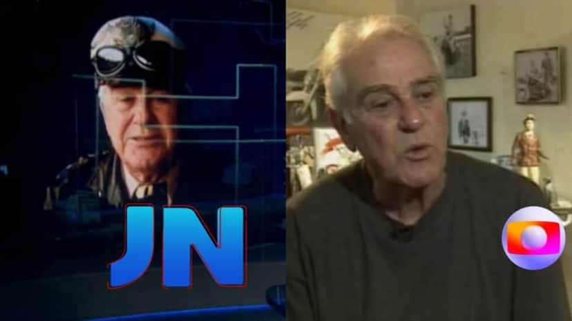 Morre Carlos Miranda, o Vigilante Rodoviário, de acordo com paralisação do substituto de Bonner no Jornal Nacional (Fotos: Reprodução/ Globoplay/ Montagem) Morre Carlos Miranda, o Vigilante Rodoviário, de acordo com paralisação do substituto de Bonner no Jornal Nacional (Fotos: Reprodução/ Globoplay/ Montagem)