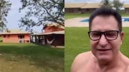 Fotos: Fazenda de Marrone é cheia de gado e igual a um resort
