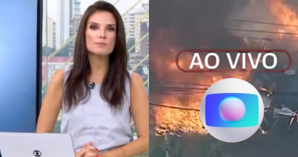 Sabina Simonato acaba de confirmar queda de avião em SP e traz imagens devastadoras na Globo: "Pegando fogo"