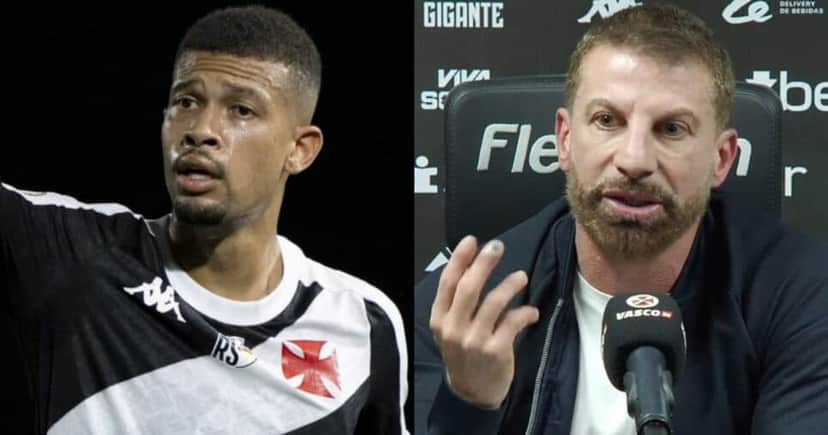 João Victor e +1: Pedrinho sofre com debandada no Vasco (Foto: Reprodução/Montagem TV Foco) João Victor e +1: Pedrinho sofre com debandada no Vasco (Foto: Reprodução/Montagem TV Foco)