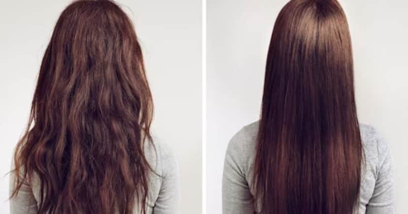 Antes e depois de cabelo liso (Foto: Freepik) Antes e depois de cabelo liso (Foto: Freepik)