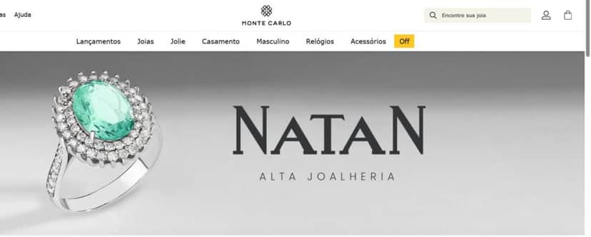 Monte Carlo comprou a marca Natan em 2014 (Foto Reprodução/Site oficial) Monte Carlo comprou a marca Natan em 2014 (Foto Reprodução/Site oficial)