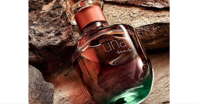 Deo Parfum Una Senses - (Foto: Internet) Deo Parfum Una Senses - (Foto: Internet)