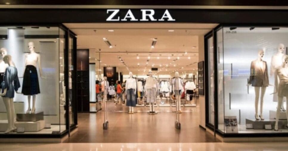 Fachada de loja Zara Fachada de loja Zara
