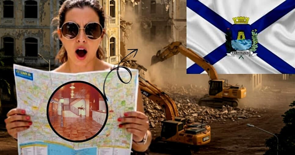 Situação precária: Demolição de hotel número 1 de Fortaleza, CE, abala turistas após 73 anos de existência