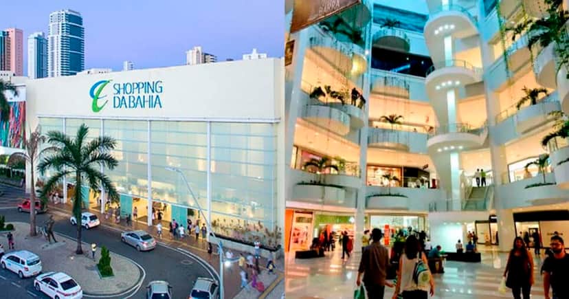 Shopping da Bahia e Shopping Barra (Foto: Reprodução) Shopping da Bahia e Shopping Barra (Foto: Reprodução)
