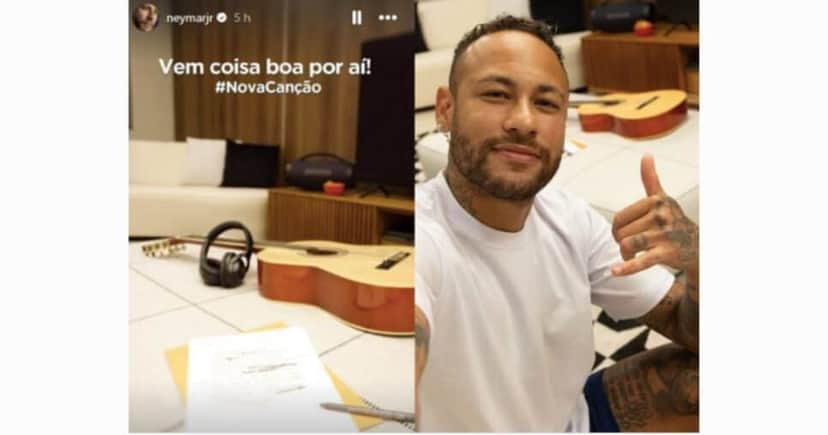 Stories do jogador (Reprodução/Instagram) Stories do jogador (Reprodução/Instagram)